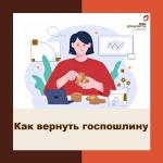 Как вернуть госпошлину