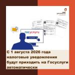 налоговые уведомления
